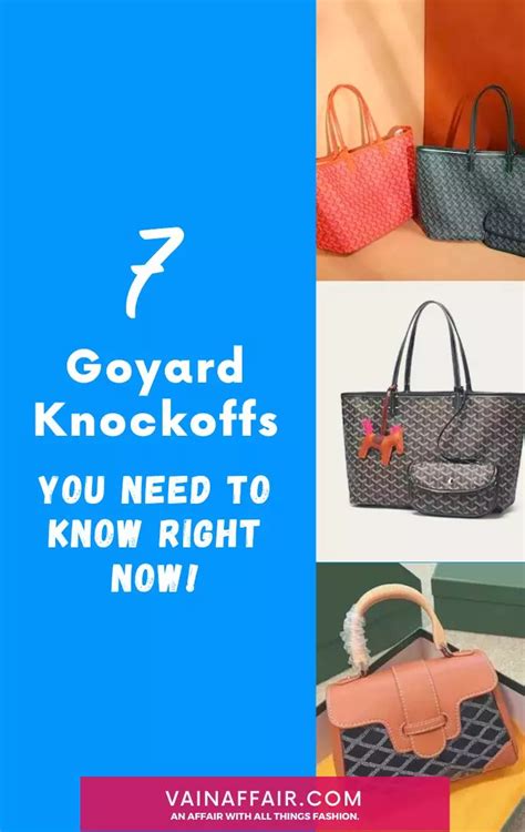 goyard replicas|goyard knock off dupes.